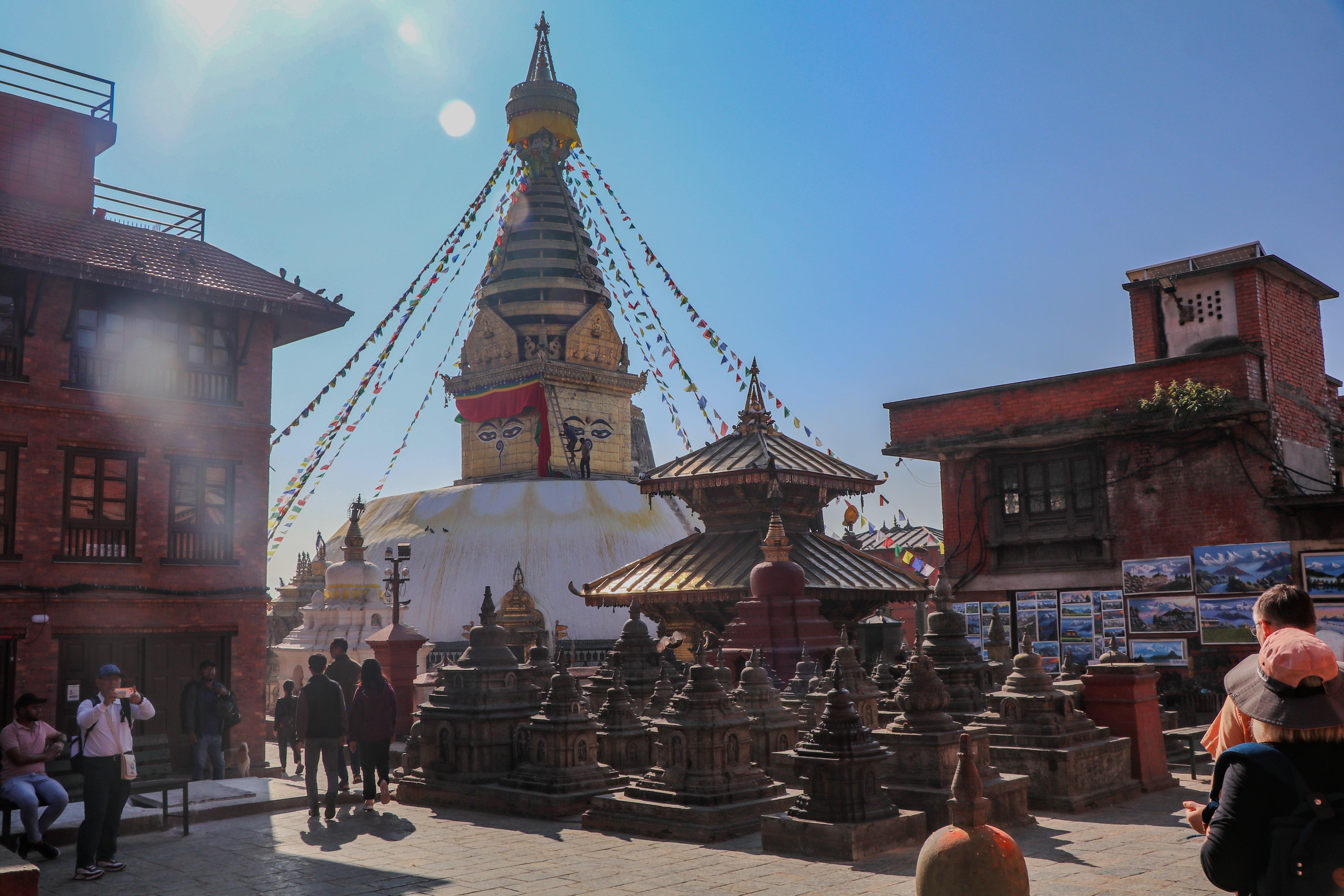 image of Swayambhu temple